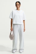 Nike Sportswear T-shirt oversize damski bawełniany biały IO7462.100