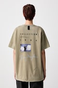 MUGLER T-shirt bawełniany damski zielony 26F3TS01286032