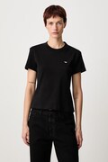 Carhartt WIP Small Heart Patch T-Shirt bawełniany damski czarny I037170