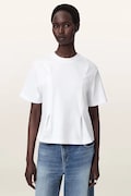 AllSaints T-shirt damski bawełniany SOFIA LISA TEE biały W009JF