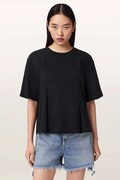 AllSaints T-shirt damski bawełniany SOFIA LISA TEE czarny W009JF