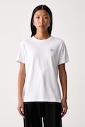 HUGO T-shirt damski bawełniany Damacia_9 biały 50574590