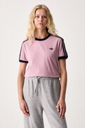 adidas Originals T-shirt damski z bawełną różowy KS4776