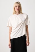 MM6 Maison Margiela tricou pentru femei din bumbac bej S52NF0018-M20048