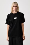MM6 Maison Margiela T-shirt damski bawełniany czarny S52GC0367-M20258