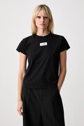 MM6 Maison Margiela T-shirt damski bawełniany czarny S52GC0327-M20258