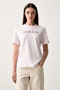 Calvin Klein Jeans T-shirt damski bawełniany różowy LV047H803G