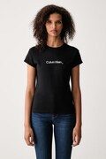 Calvin Klein Jeans T-shirt damski z bawełną czarny LV047H835G