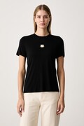 Armani Exchange tričko dámske z viskózy čierne XW002773 AF26303