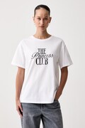 United Colors of Benetton T-shirt damski bawełniany biały 3RPCD10DN