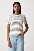 United Colors of Benetton T-shirt damski bawełniany beżowy 31DQD10DJ
