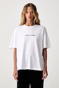 Armani Exchange T-shirt damski bawełniany biały XW002766 AF10356