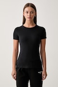 Trussardi tričko dámské s bavlnou černé G0266000325N