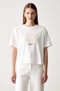 Weekend Max Mara T-shirt damski bawełniany WKDSALA biały 2625976051600