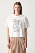 Weekend Max Mara T-shirt damski bawełniany WKDSALA biały 2625976051600