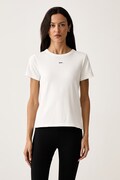 DKNY T-shirt lounge damski z bawełną biały YI10125