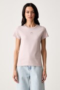 Pinko T-shirt damski bawełniany różowy 100355 A3HM