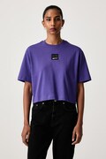 Karl Lagerfeld Jeans tricou de damă din bumbac violet B3W17022