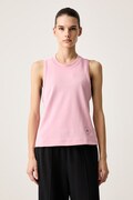 adidas by Stella McCartney sportska majica kratkih rukava ženska s pamukom roza KR6269