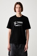 Carhartt WIP W S/S Bumper Sticker T-shirt bawełniany damski czarny I036908