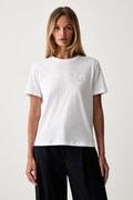 Twinset футболка жіноча бавовняна біла 262TP2302