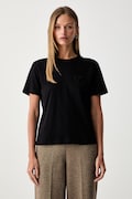 Twinset футболка жіноча бавовняна чорна 262TP2302