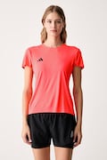 adidas Performance T-shirt do biegania damski Adizero różowy KZ2984