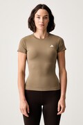 adidas Performance T-shirt treningowy damski Essentials beżowy KQ8382