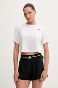 adidas Performance T-shirt sportowy damski z wiskozą WORKOUT ESSENTIALS biały JC9556
