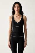 Karl Lagerfeld top da donna nero B3W44016