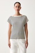 Tommy Hilfiger T-shirt damska bawełniana granatowa WW0WW50942