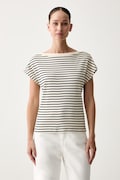 Tommy Hilfiger T-shirt damska bawełniana granatowa WW0WW50942