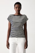 Tommy Hilfiger T-shirt damski bawełniany granatowy WW0WW50942
