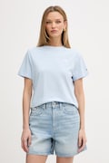 Tommy Hilfiger T-shirt γυναικείο με βαμβάκι μπλε WW0WW49941