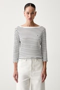 Tommy Hilfiger longsleeve damski bawełniany granatowy WW0WW49928