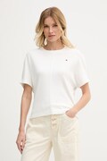 Tommy Hilfiger tričko dámske bavlnené biele WW0WW49926