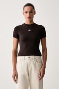 adidas Originals t-shirt da donna Essentials marrone KV9142