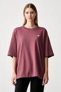 adidas Originals T-shirt damski bawełniany Essentials różowy KT4806