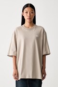 adidas Originals футболка жіноча бавовняна Essentials бежева KT4802