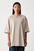 adidas Originals футболка жіноча бавовняна Essentials бежева KT4802