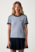 adidas Originals T-shirt damski Heather niebieski KS6790