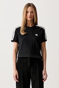 adidas Originals kratka majica ženska bombažna črna KS6784