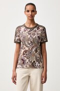 adidas Originals T-shirt damski z modalem Liberty beżowy KR6679