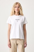 Guess Jeans T-shirt παιδικό βαμβακερό με ελαστάν λευκό W6YI49 K4677