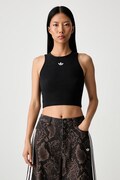 adidas Originals crop top damski Essentials czarny KR3602