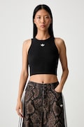 adidas Originals crop top damski Essentials czarny KR3602
