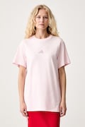 adidas T-shirt damski bawełniany Animal Pack różowy KT2682