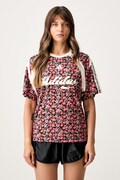 adidas T-shirt damski x Farm Rio różowy KR0241