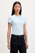 Tommy Jeans tricou pentru femei, din bumbac albastru DW0DW23479
