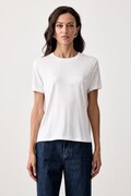 Guess T-shirt damski z modalem biały W6BI29 K6050